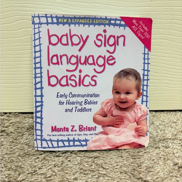 Baby sign language bundle my first signs board book parent education set EUC - Picture 5 of 7